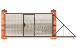 Откатные ворота Came 4000×2000 ЗМК-7042