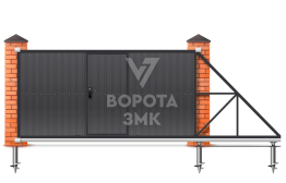 Откатные ворота Came 3200×2200 ЗМК-7029