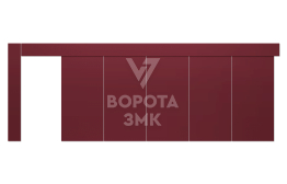Откатные ворота 3500×4000 ЗМК-4946