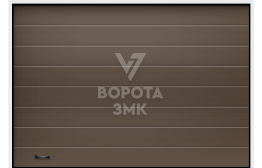 Секционные ворота 2125×2750 для навеса ЗМК-3453