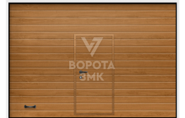 Секционные ворота Алютех Trend 2500×2250 гаражные ЗМК-9664