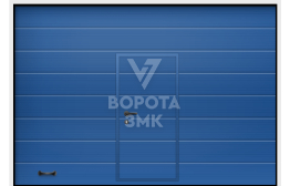 Секционные ворота 5000×5000 ЗМК-3661