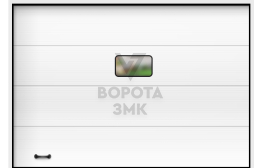 Ворота секционные Херман 2250×3000 ЗМК-2999