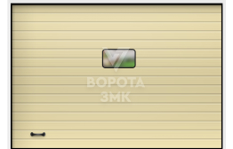 Подъемные ворота автосервиса 2500×2125 ЗМК-3512