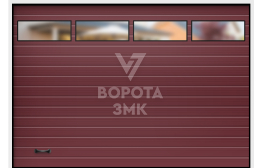 Ворота секционные 3 на 3 ЗМК-3572