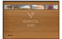 Ворота секционные 3 на 3 ЗМК-3607