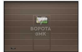 Ворота въездные во двор 2500×2500 ЗМК-3133