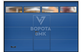 Подъемные ворота для гаража Doorhan 2125×2500 ЗМК-2915