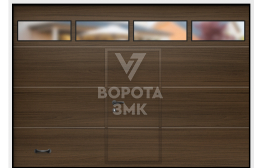 Ворота секционные теплые 3000×2125 ЗМК-3160